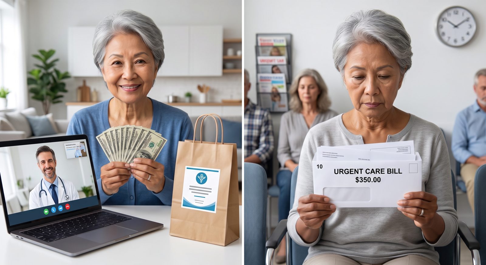 Urgent Care vs. Direct Telehealth: How DFW Patients Save Over $100
